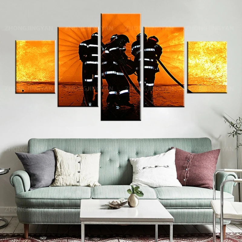 Современные картины комната HD Печатный постер домашний Декор 5 шт. настенное
