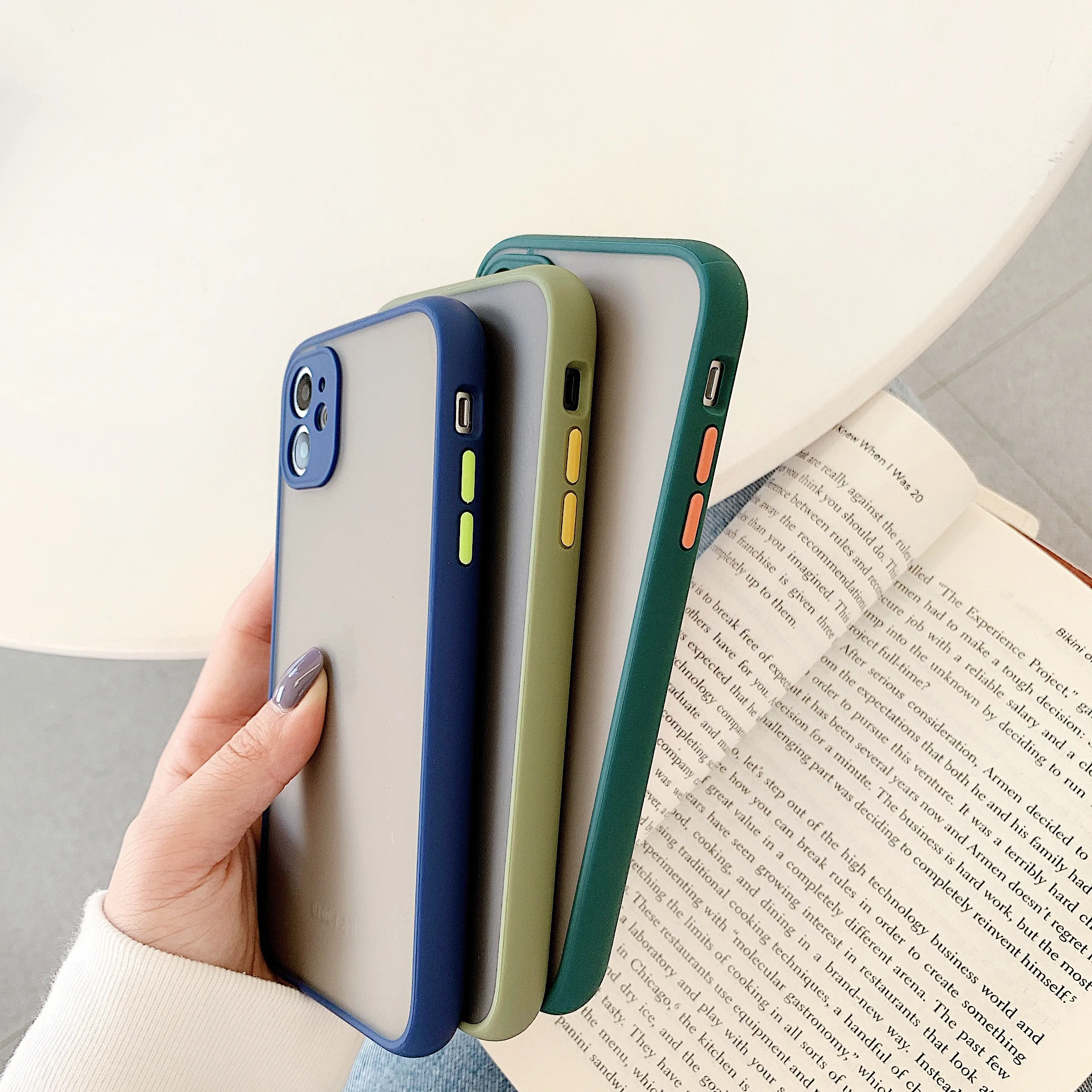 Для iphone xs max чехол Роскошный мягкий силиконовый матовый модный двойной цветной