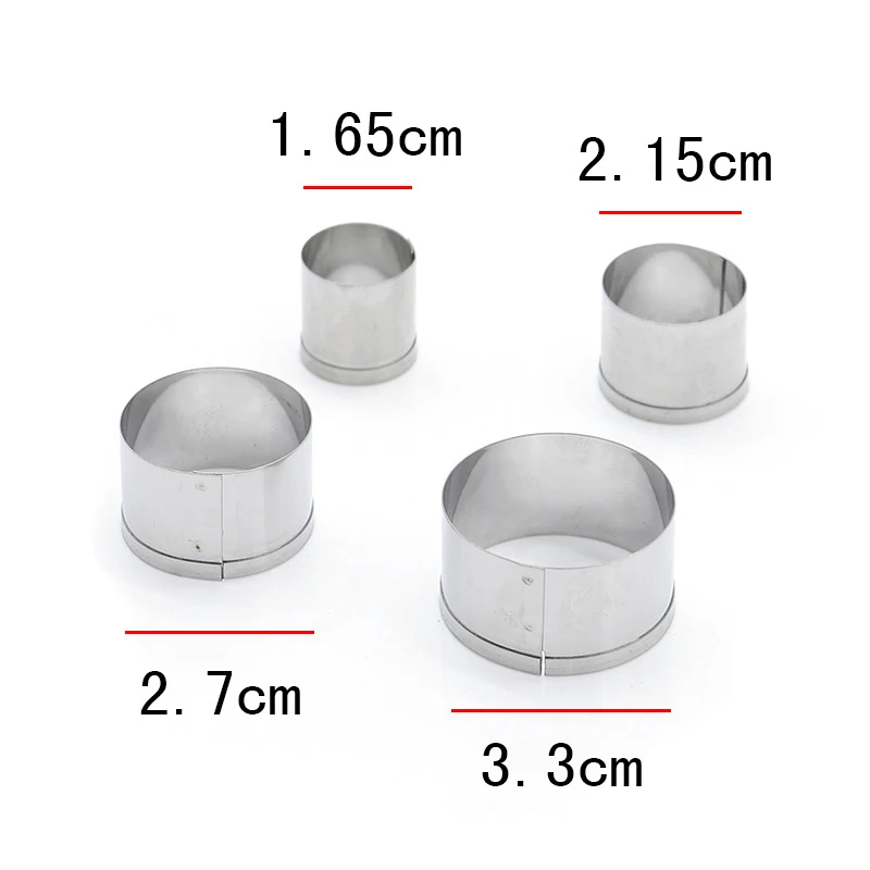 Форма для вышивки форма торта и печенья резак из нержавеющей стали круглой формы