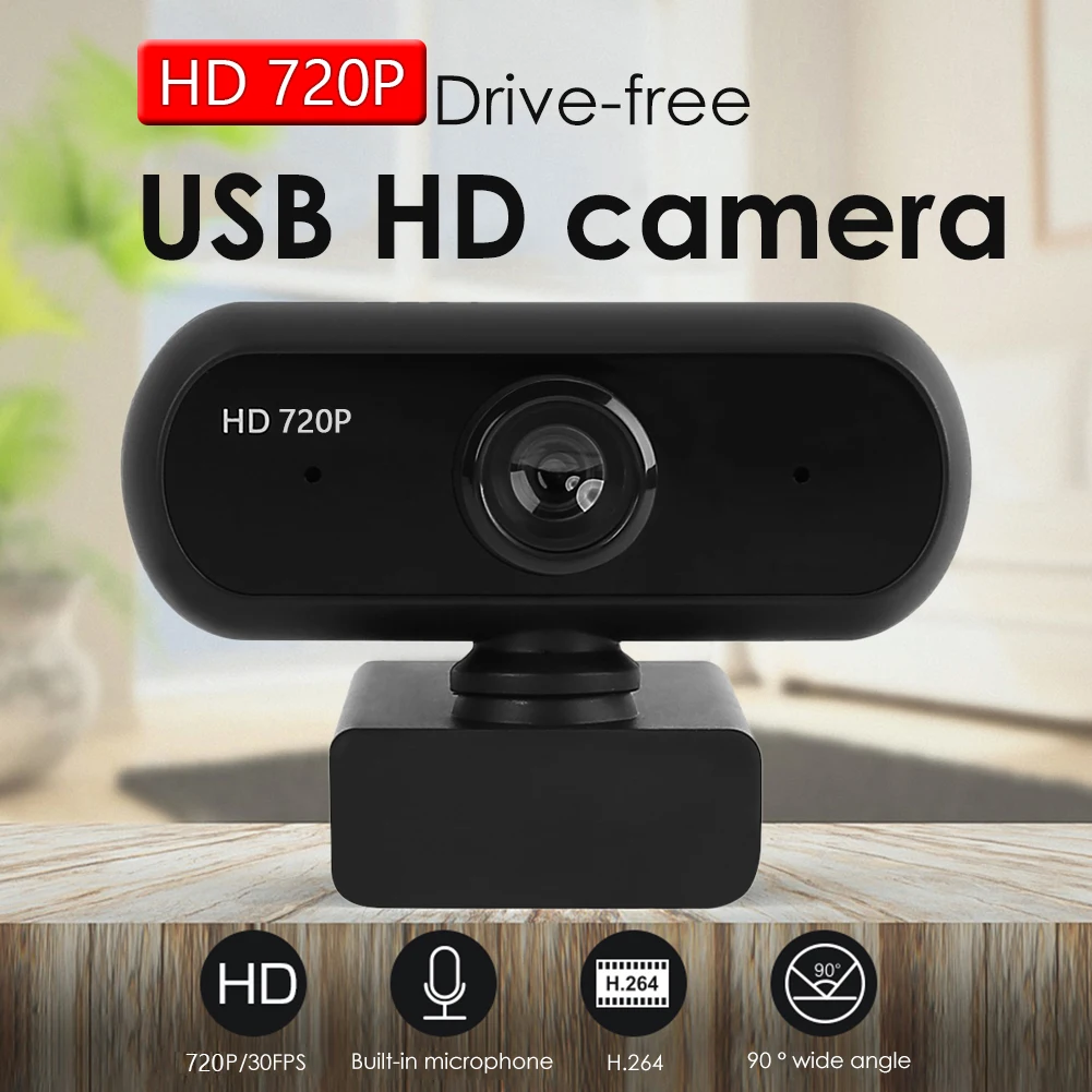 1280x720P HD веб камера USB драйвер компьютер WDR (широкий динамический диапазон) Камера с