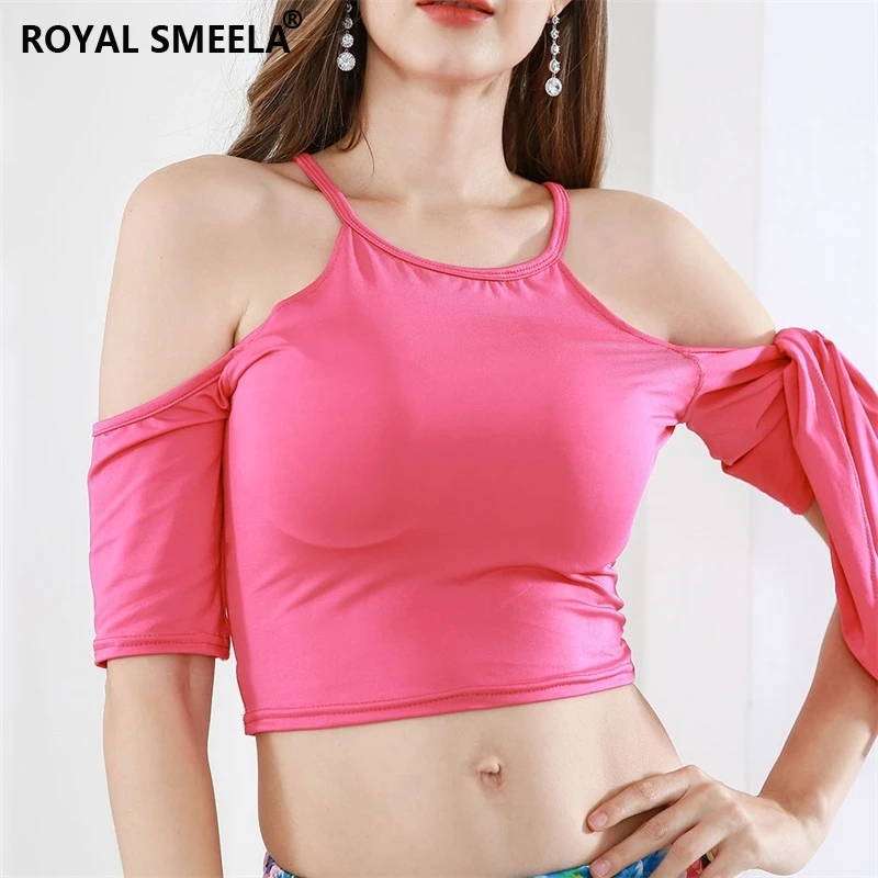 Сексуальный топ для взрослых черный танца живота рубашка женский костюм