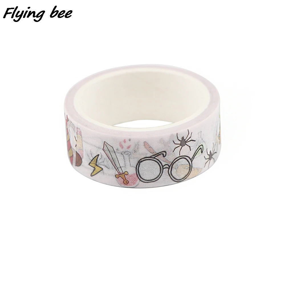Волшебная школьная волшебная палочка Flyingbee 15 мм x 5 м декоративная Васи-лента для