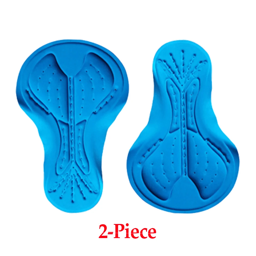 Gel Pad-1(2 pcs) Комплект из 2 предметов велосипедная гелевая накладка 5D 12D 19D 20D наколенники Велосипедный спорт Велоспорт шорты дышащие велосипедные шорты MTB для верховой езды Костюмы подушки - Цвет: Gel Pad-1(2 pcs)