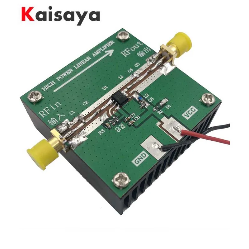 RF2126 2 4 ГГц широкополосный Радиочастотный усилитель мощности 400M 2700 МГц 1 Вт для Wi Fi