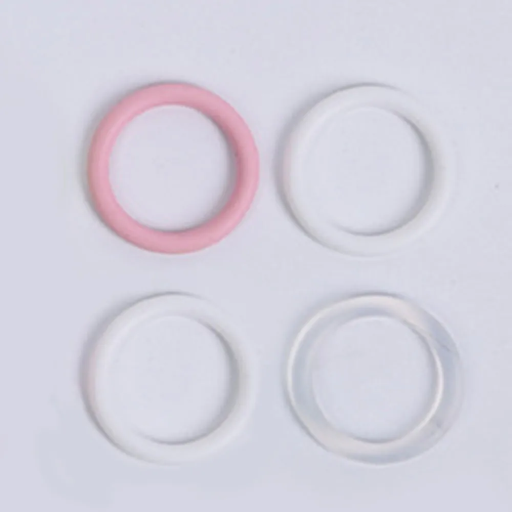 

10Pcs O Ring Silicone Baby Pacifier Holder Adapter Dummy Ring