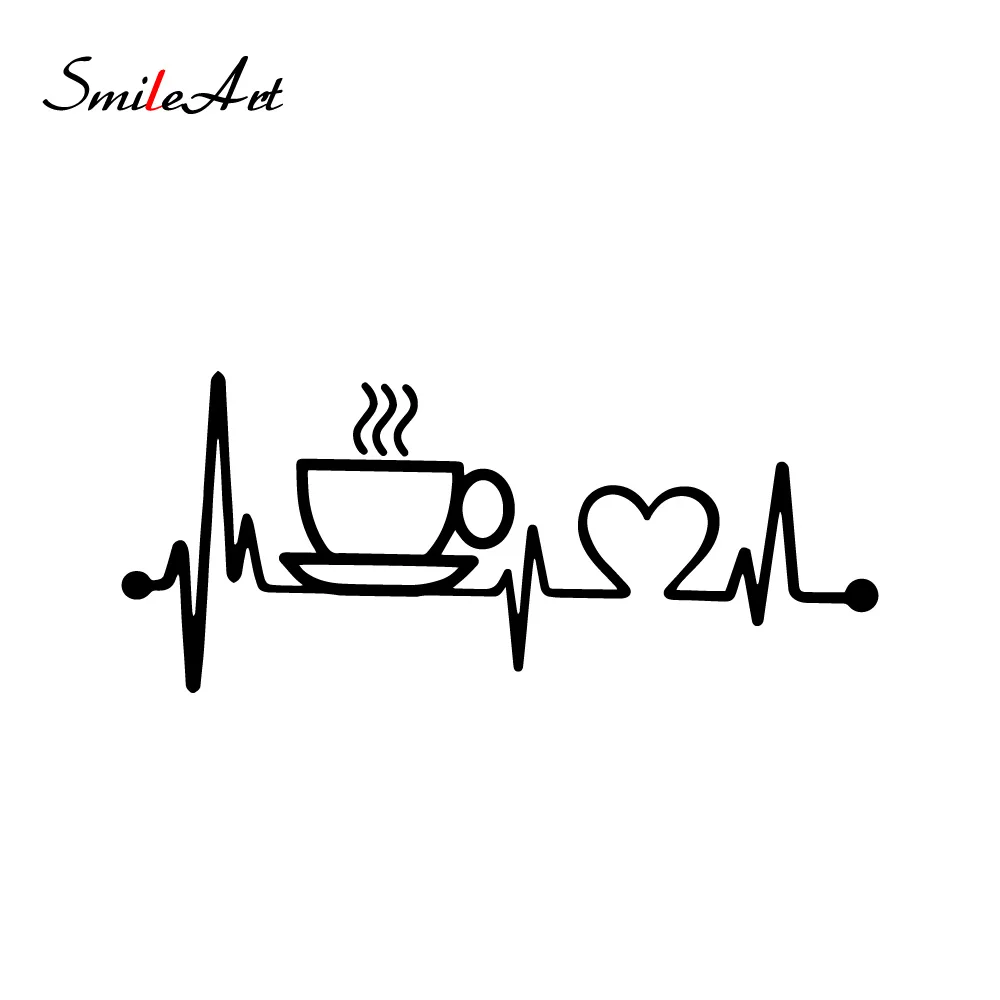 Виниловые наклейки на машину с изображением кофе ноутбук дверь автомобиля и