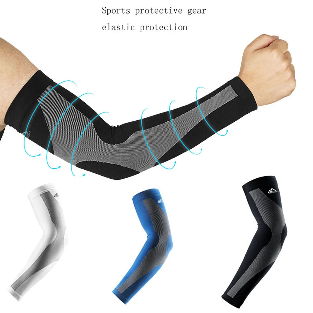 Унисекс гетры для рук пэчворк Защита от солнца УФ спорт бег Велоспорт Баскетбол