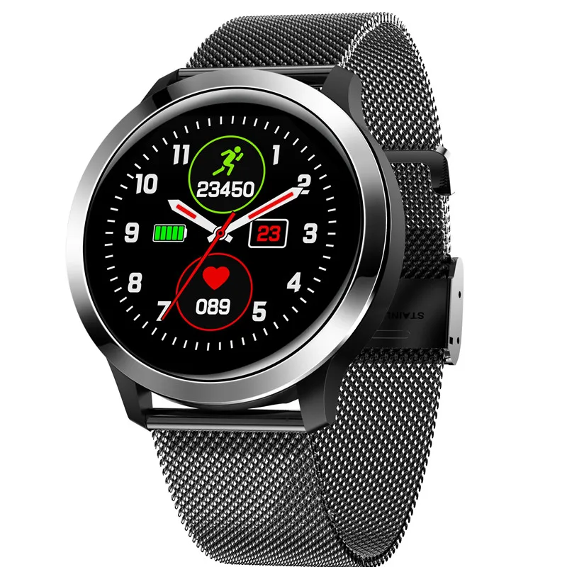 Bluetooth Smartwatch E70 ЭКГ PPG монитор артериального давления SPO2 спортивный фитнес-трекер