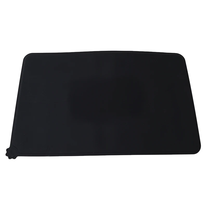 Waterproof Pet Mat for Dog Cat Silicone Food Pad Bowl Drinking Feeding Placemat easy Washing EJ892983 | Дом и сад