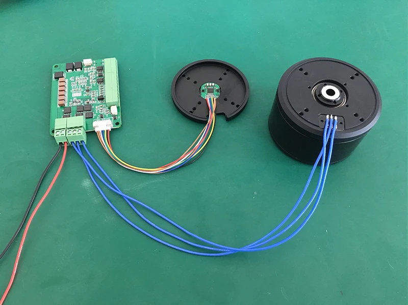 Custom HT series cradle head Motor control board Servo motor set Brushless DC driver CAN communication 485 |