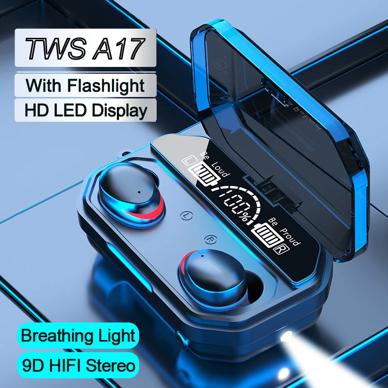 V5.1 Bluetooth Беспроводной наушники Airplus наушники-вкладыши TWS с Auriculares 2000 мА · ч