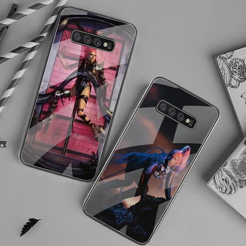 

lady gaga chromatica Phone Case Tempered Glass For Samsung S20 Plus S7 S8 S9 S10 Plus Note 8 9 10 Plus