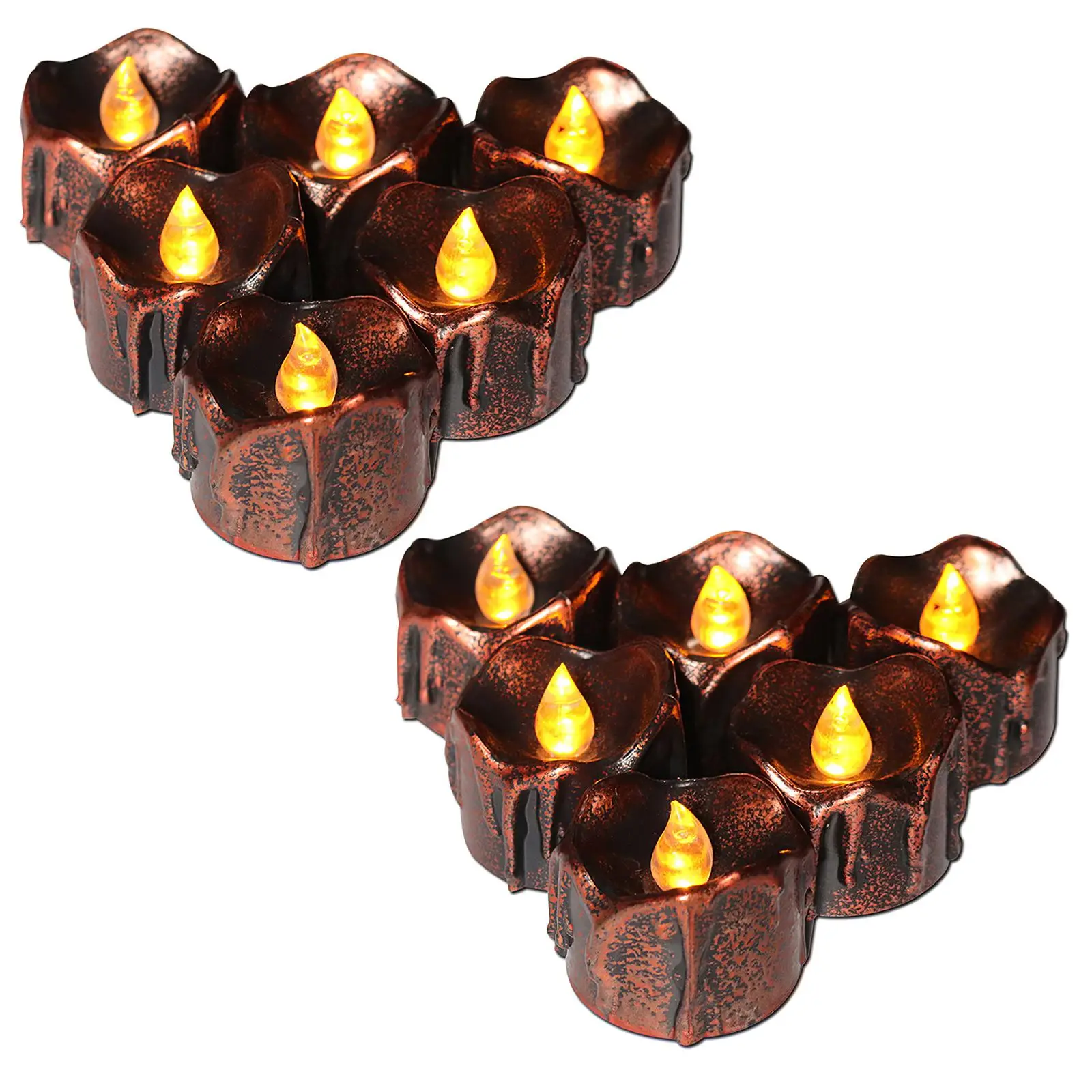 

12 шт., светодиодные свечи, беспламенная имитация свечи, светильник Чи, Свадебные свечи, декоративные свечи