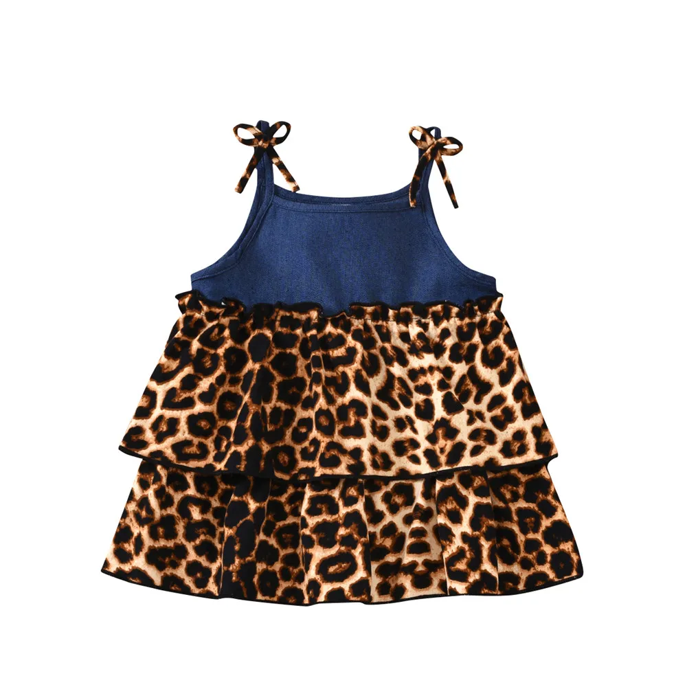 2021 От 2 до 6 лет Модный комплект для девочки преддошкольного возраста Платье