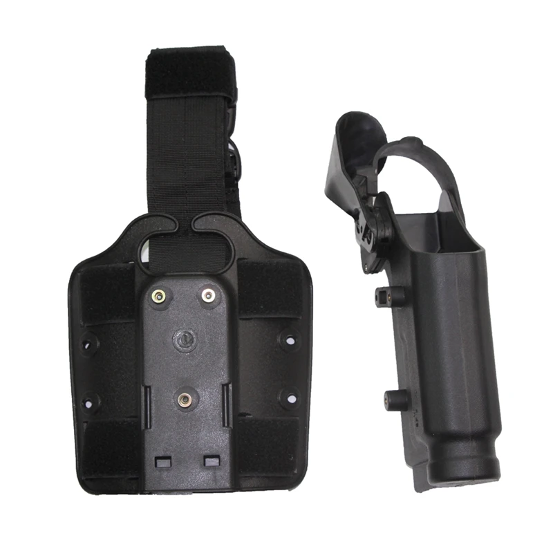 Tactical HK USP Compact Serpa Concealment Sfariland Auto Lock Drop Leg Thigh RH Gun Holster