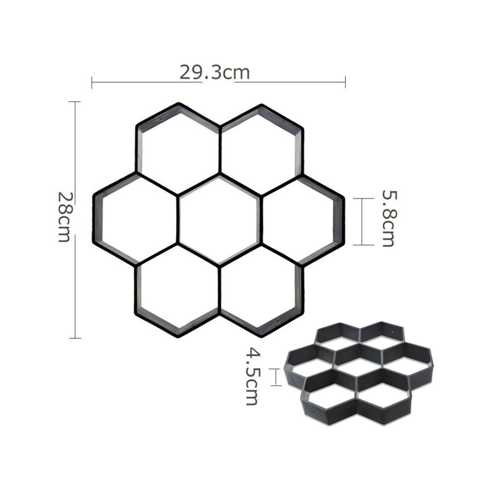 Шестигранные формы для самостоятельной сборки многоразовая машина ходьбы