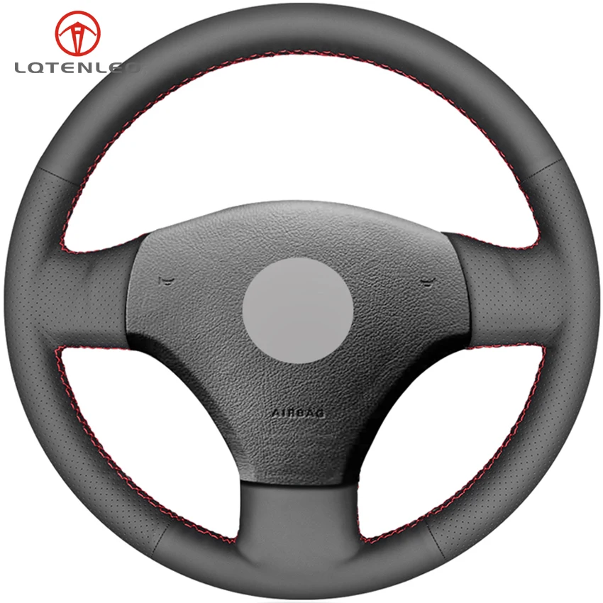 LQTENLEO черная искусственная кожа сделай сам фотосессия для Volkswagen Bora 2001 2002 2003 2004