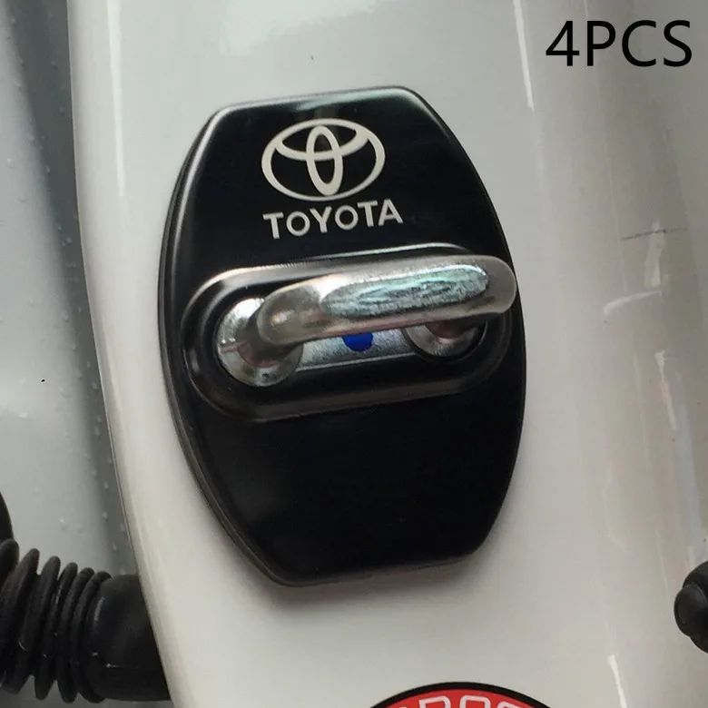 Автомобильный Дверной замок защитный чехол для toyota camry chr corolla rav4 температурный