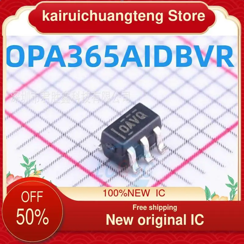 

10-200PCS OPA365AIDBVR SOT23-5 OAVQ New original IC