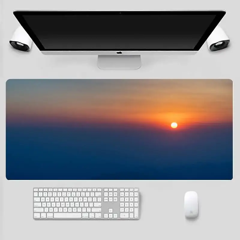 

Simple scenery Keyboards Mat Rubber Gaming Mat Desk Table Protect Game Office Work Mouse Mat pad X XL Non-slip Laptop Cushion