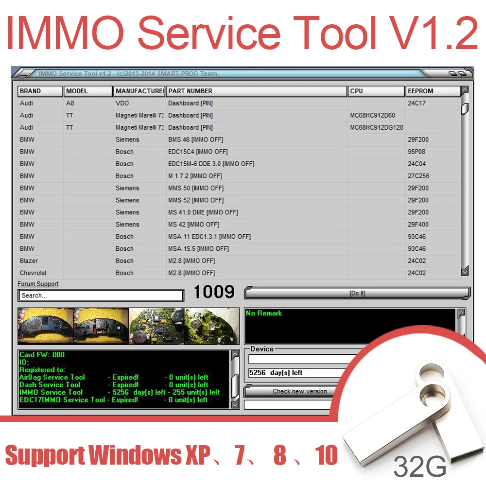 Новейший продаваемый инструмент для обслуживания Edc 17 IMMO V1.2 диагностическое