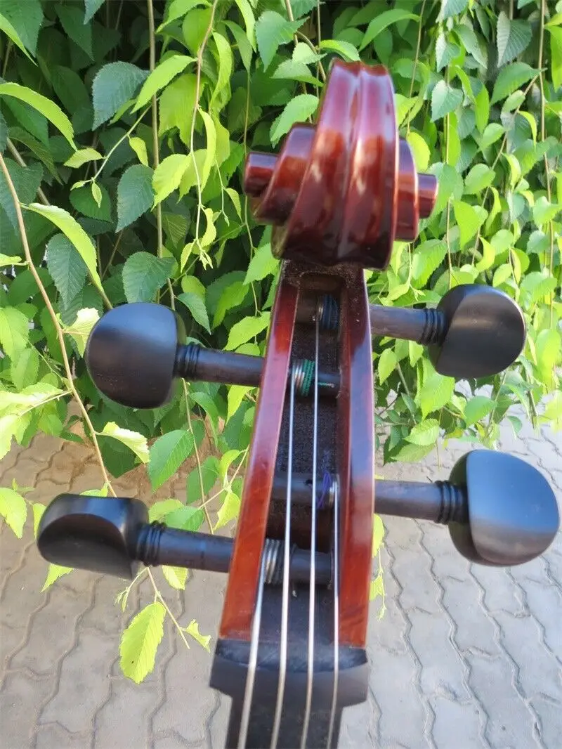 Strad style SONG Maestro 25 1/2 &quotВиолончель пламя клена мощный звук #14703|cello brands|1/2 cellocello |