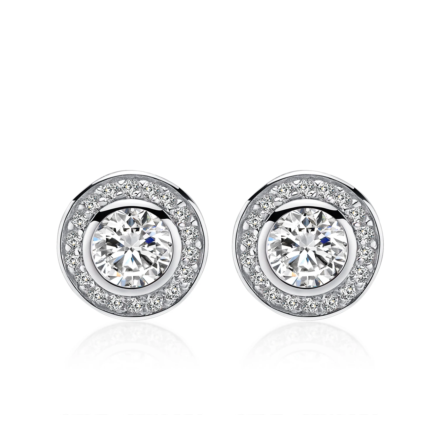 

925 Sterling Silver New Jewelry Stud Earrings