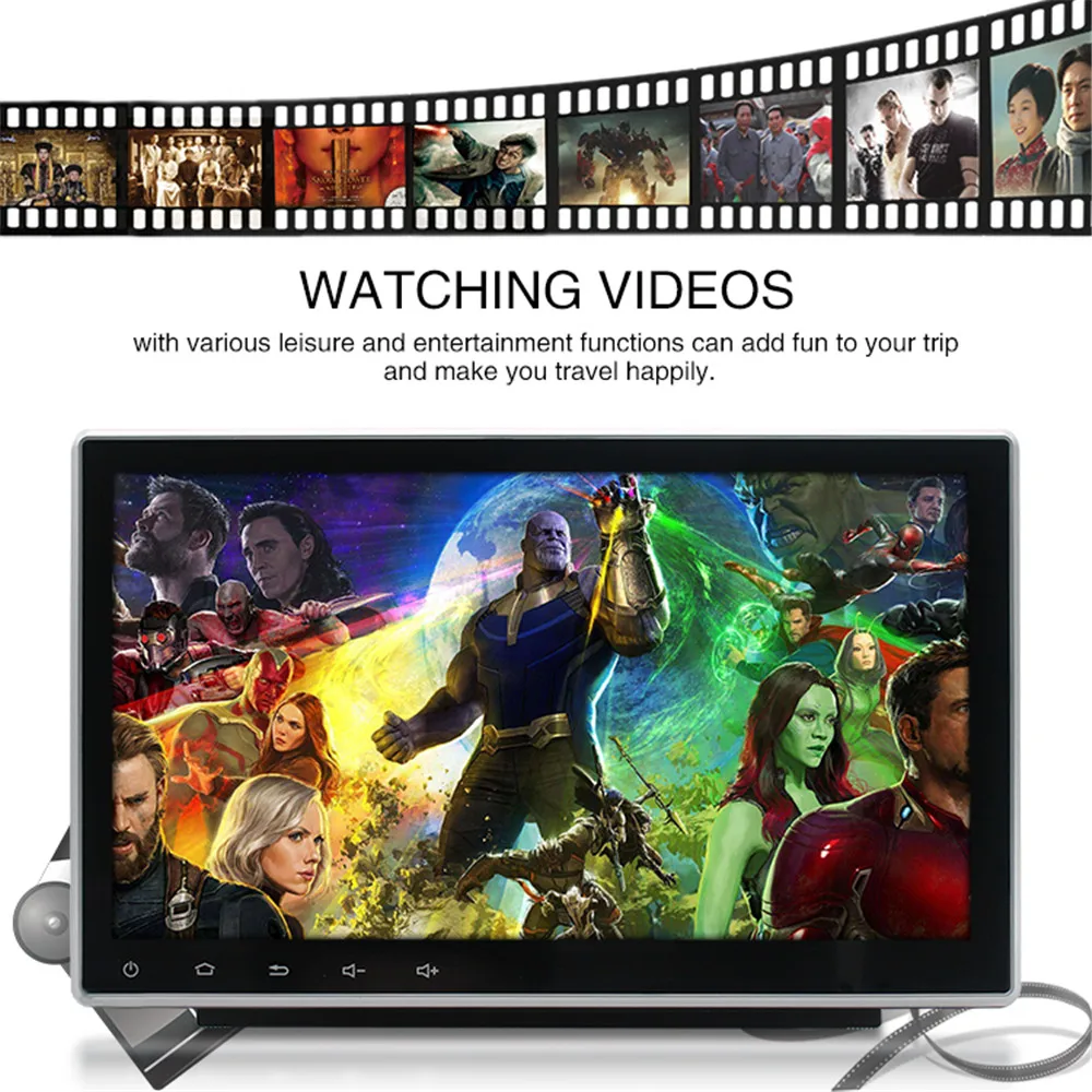 Автомагнитола на Android 9 1 универсальный мультимедийный видеопроигрыватель MP5 с