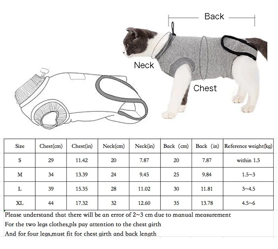 Хирургический костюм для кошек одежда послеродового периода сфинкса