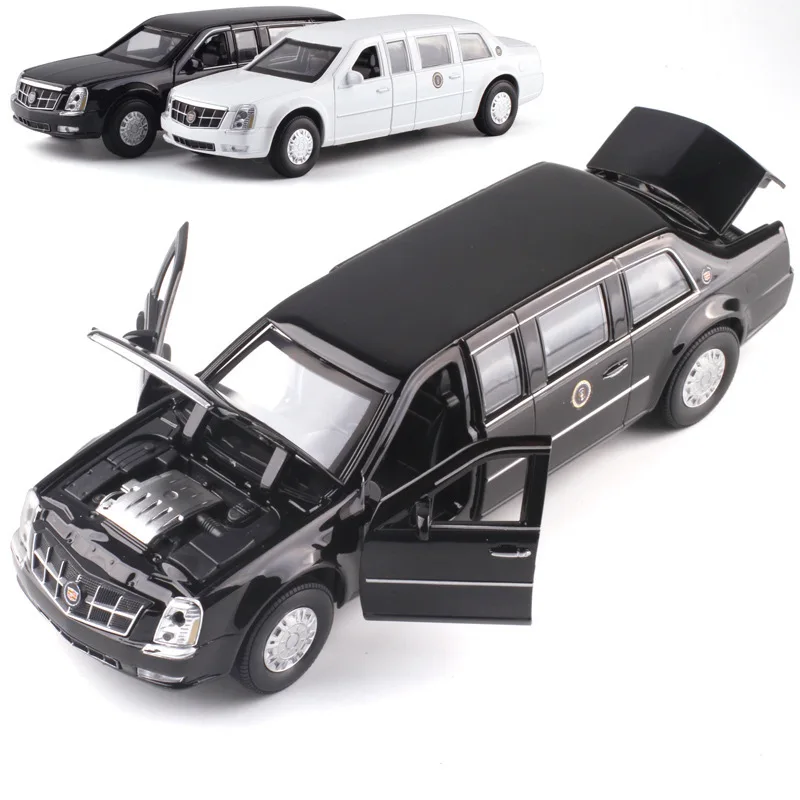 Модель игрушечного автомобиля Lincoln Cadillac DTS в масштабе 1:32 Инерционная модель из