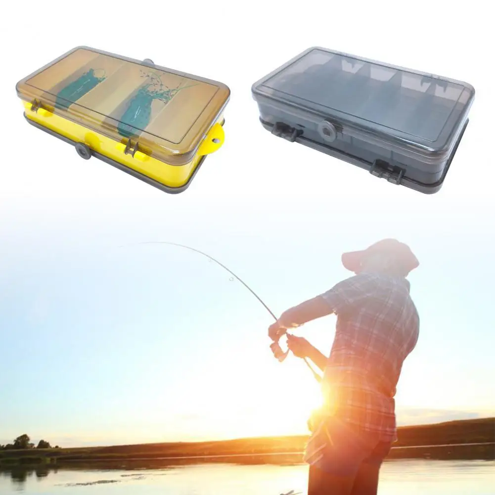 

Fishing Lure Tray PP for Fish Double-Sided Waterproof Seal Tackle Storage Box Sun Protection for Fishing for Fishing