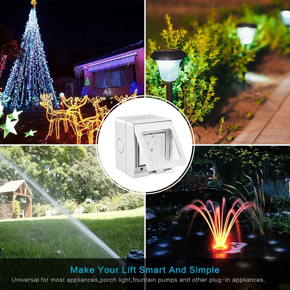 

Wi-Fi- Mumubiz, - IP55, , Alexa Google Home IFTTT