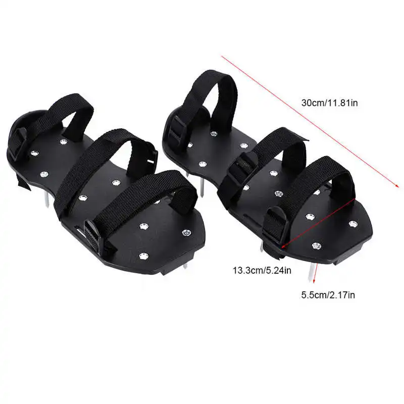 1 пара сандалии газон сверхмощная трава Шипованная обувь с пластиковой пряжкой