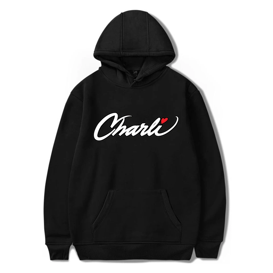 

Pink Sweatshirt Hoodies Women Charli Damelio Hip Hop Hoodie Men Moletom Feminino Korean Clothes Sudadera 2020 Winter Coat Women