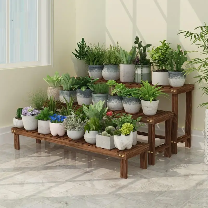 Porta Piante Etagere Plante Balkon Estanteria Escalera для Stojak Na Kwiaty Цветочная полка балкона подставка