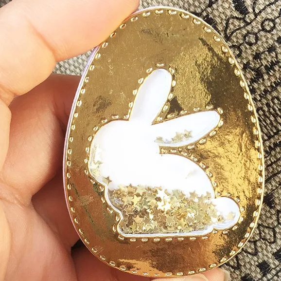 Пасхальные пресс формы яйца кролик Сделай Сам Скрапбукинг тиснение