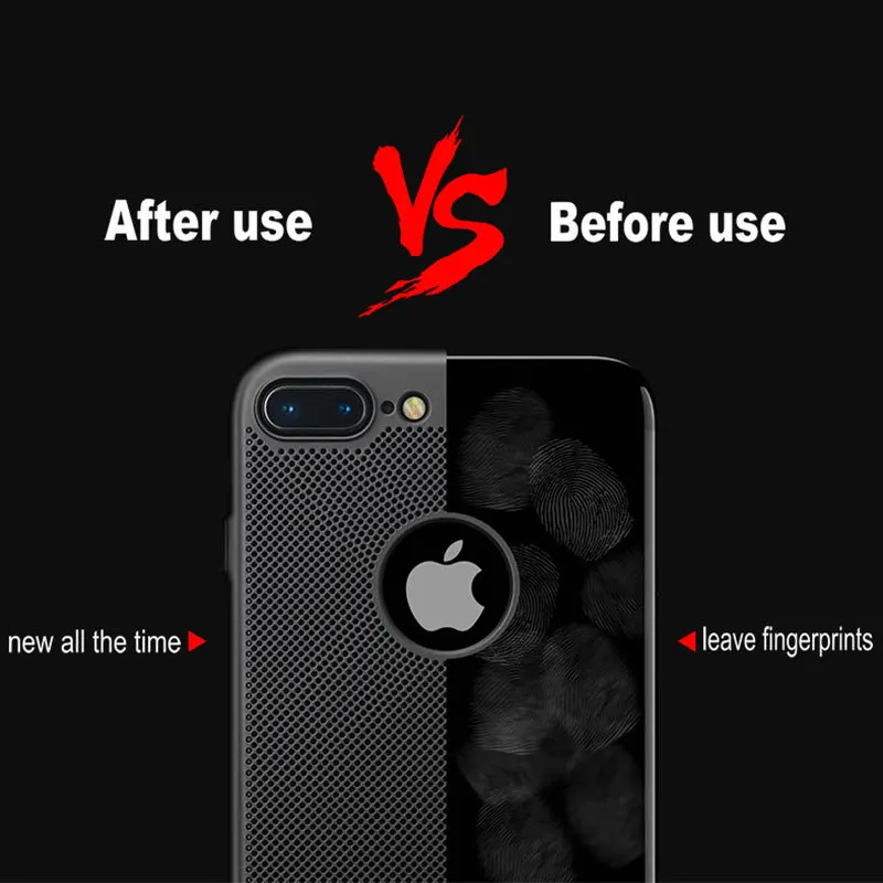 Роскошные Чехлы с рассеиванием тепла Жесткий Чехол из поликарбоната для IPhone X XR XS