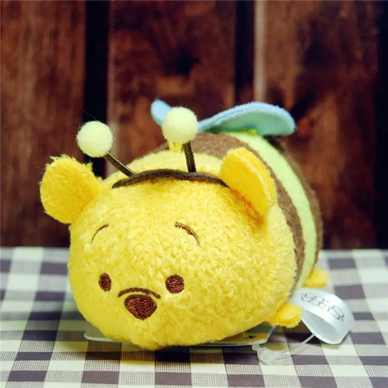 disney tsum tsum cartoon character bee winnie tiger donkey plush pendant cute dolls plush toy exquisite gifts for kids free global shipping