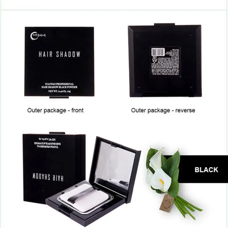 

MOEAT 120g Hair Powder Waterproof Hair Shadow Powder 3 Colors Puff Makeup Line Concealer Cover Hair Powder Hair With Puff TSLM1