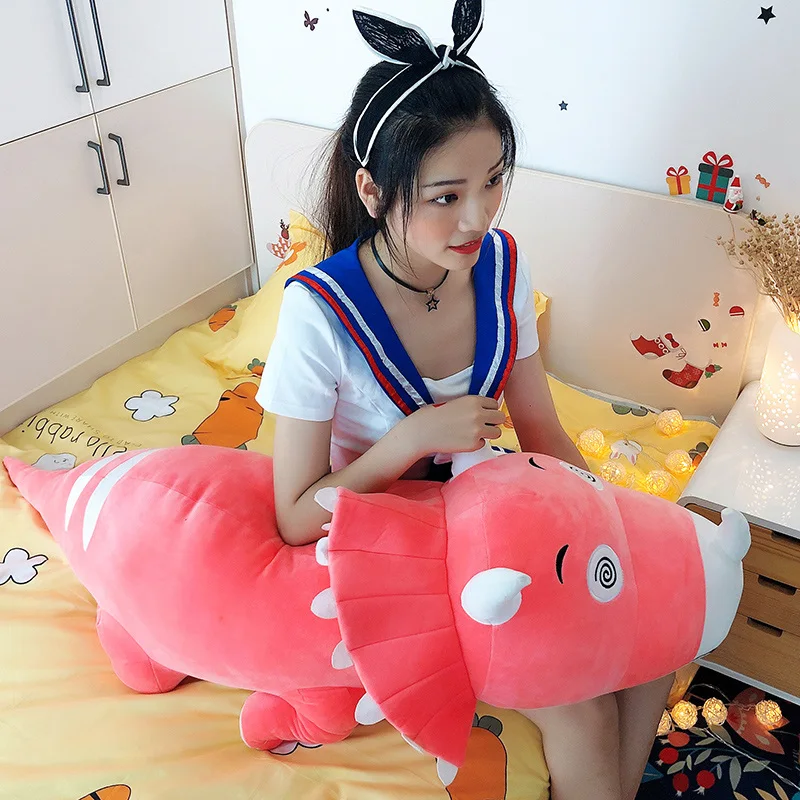 Новые милые Мультяшные Плюшевые игрушки-Динозавры хобби огромный Тираннозавр