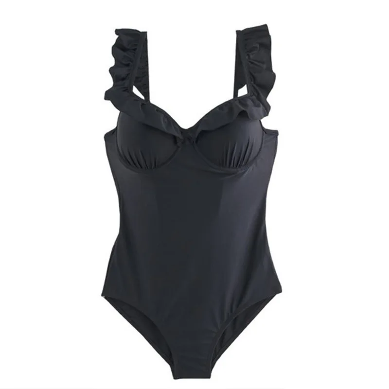 

The New Ins Wind Ladies Conjoined Triangle Was Thin and Covered Belly Conservative Hot Spring Beach Vacation Swimwear