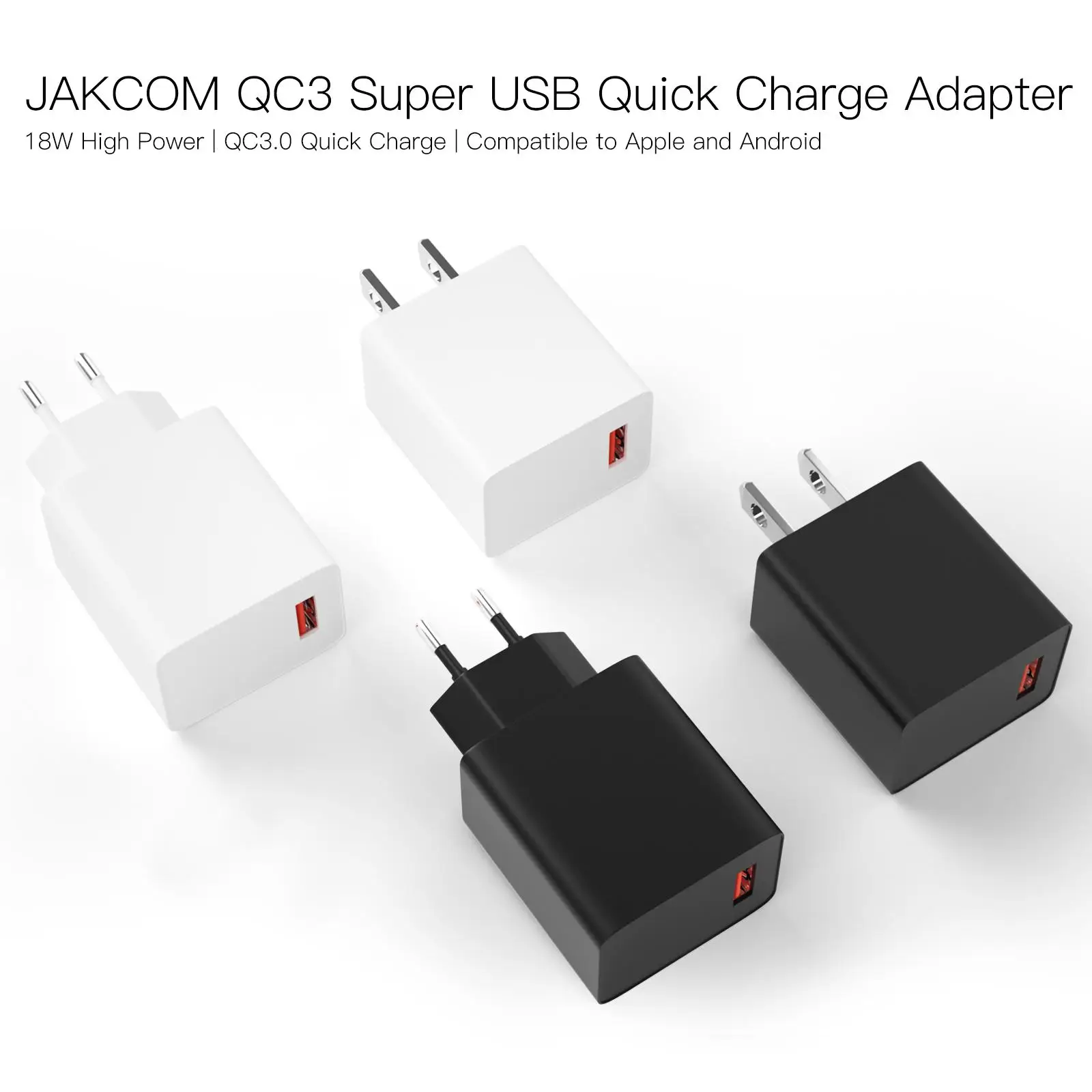 Адаптер быстрой зарядки JAKCOM QC3 Super USB лучший подарок с беспроводной зарядкой 8 plus mi9