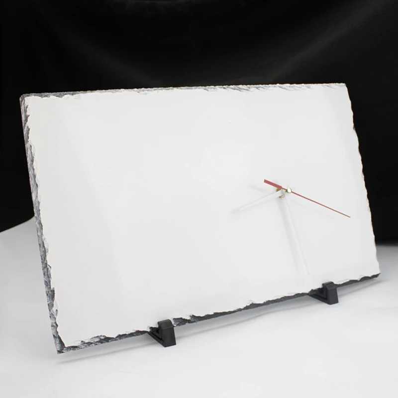 7 шт. пустой сланец для камня 25x40 см фотокаменные часы сублимации теплопередачи