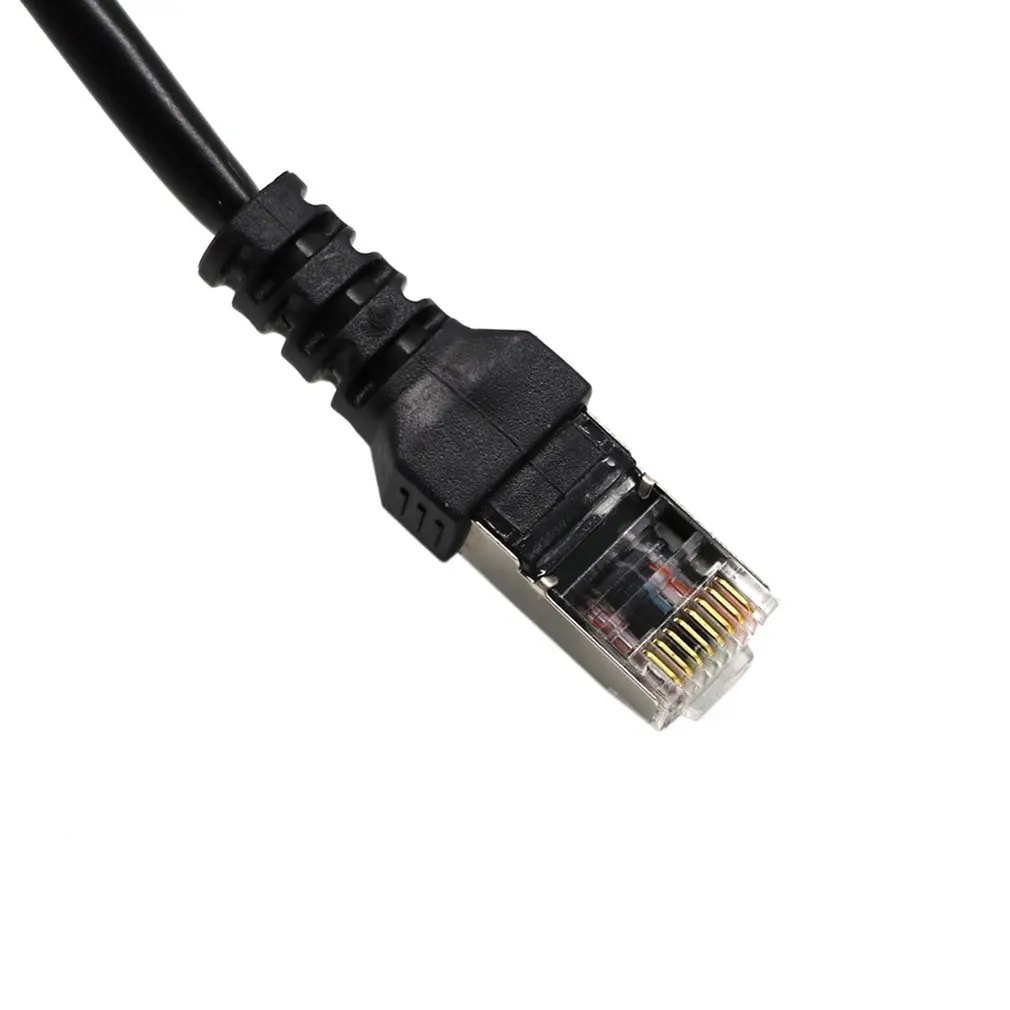 RJ45 Splitter Ethernet Cable Adapter 1 Male To 2/3 Female Port For Internet LAN Network Connector Wire | Электроника