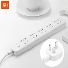 Оригинальный удлинитель питания Xiaomi Mi Smart с 5 розетками, штепсельная вилка с разъемом стандарта Австралии, ПУ для умного дома, бесплатная доставка