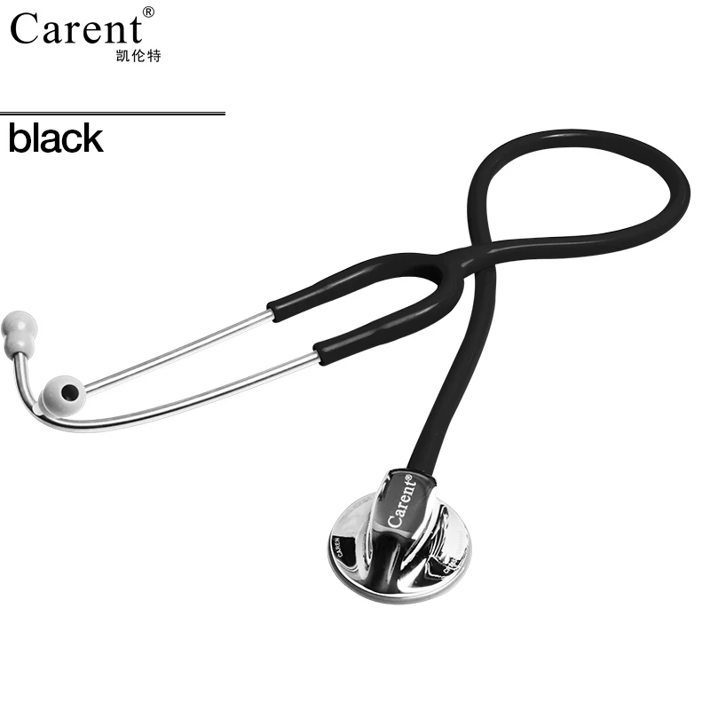 

CARENT Stethoscope Professional Estetoscopio Dual Medical Silverback Stainless Steel for Doctor Nurse Fetal Heart Rate Origin