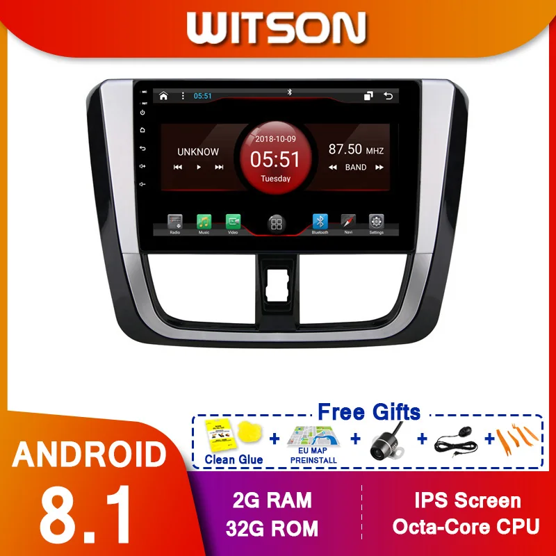 WITSON 10 2 &quotFULL HD сенсорный экран Android 0 Восьмиядерный Автомобильный GPS