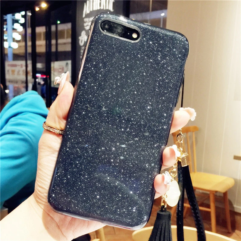 Блестящий Футляр для samsung Galaxy A10, A20, A30, A40, A50, A70, M20, S8, S9, S10 Plus, 3 слоя, блестящий милый мягкий силиконовый чехол