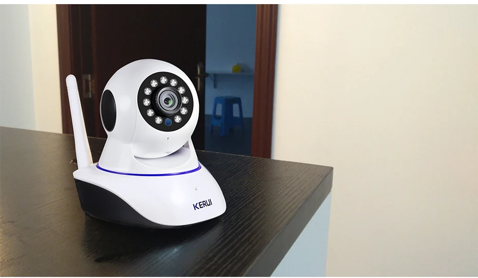 KERUI, 720 P, 1080 P, Мини, для помещений, беспроводная, Wifi, ip-камера, домашняя, CCTV, камера наблюдения, 1MP, 2MP, Tuya, умная жизнь, ночное видение