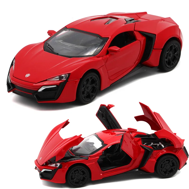 Модель спортивного автомобиля 1/32 сплав отличное качество литая игрушка 15 5 см 4